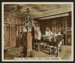 The Oak Room, Victor Hugo's house, Guernsey, 1832.