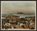 St. Peter Port from Les Cotils, Guernsey.
