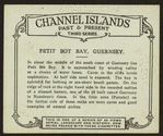Petit Bot Bay, Guernsey.