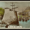 Pier at St. Helier, Jersey.