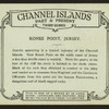 Ronez Point, Jersey.