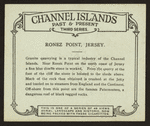 Ronez Point, Jersey.