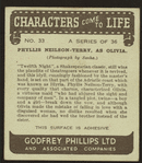 Phyllis Neilson-Terry, as Olivia.