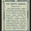 The Artful Dodger, Oliver Twist.