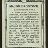 Major Bagstock, Dombey and Son.
