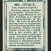 Alfred Jingle Esquire, Pickwick Papers.
