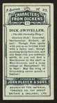 Dick Swiveller, Old Curiosity Shop.