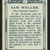 Sam Weller, Pickwick Papers.