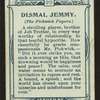 Dismal Jemmy, Pickwick Papers.