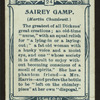 Sairey Gamp, Martin Chuzzlewit.