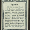 Quilp, Old Curiosity Shop.