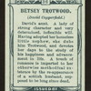 Betsey Trotwood, David Copperfield.