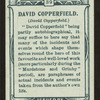 David Copperfield.