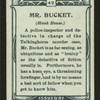 Inspector Bucket, Bleak House.