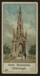 Scott monument, Edinburgh.