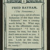 Fred Bayham, The Newcomes.
