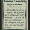 Fred Bayham, The Newcomes.