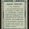 Barnes Newcome, The Newcomes.