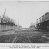 Rosewood Avenue, 1800 block, Richmond, muddy street, no  sidewalks, cheap frame Negro houses, no front yards