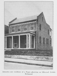 Attractive new residence of a Negro physician on Idlewood Avenue, Richmond