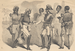 The Emperor Soulouque, Faustin I., of Haiti, and his Cabinet Ministers.