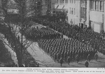 Fifth Avenue, New York, cheers Negro Veterans; The 369th Colored Infantry acclaimed by thousands upon their return from France.