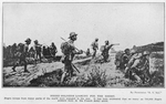 Negro soldiers looking for the enemy.