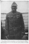 Sergt. Henry Johnson, of Albany N.Y., the outstanding hero; Single-handed he routed 36 Huns, killing 4 of them and wounding the remainder; Sergt. Johnson of the 369th Colored Infantry (old 15th of N.Y.), was the first man in his regiment to win the French War Cross.