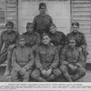 Group of 369th  Colored Infantry with their War Crosses; One hundred and sixty-nine men of this regiment (old 15th N.Y.) won valor medals. They were nicknamed "Hell Fighters"; Fred Rogers; George Chapman; Lawrence McVey; Isaac Freeman, Wm. Bunn; Herbert Mills; Hugh Hamilton; Clarence Johnson.