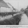 Negro soldiers on the march in France.