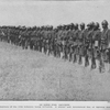 In line for review; Members of the 15th Infantry being reviewed; A sturdy and determined line of fighting men.