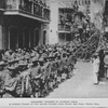 Colored troops in Puerto Rico; A brilliant Fourth of July parade through Allen Street, San Juan, Puerto Rico.