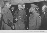 Col. Franklin Dennison, Col. J. Roberts and Lieut. Col. Otis B. Duncan of 370th (old Illinois 8th Regiment).