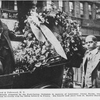 This is the wreath presented by the Ford-Darney Orchestra in memory of Lieutenant Jimmy Europe, leader of the famous Jazz band which won its laurels with 369th Infantry in France; His funeral took place from St. Mark's Church in West 53rd St.