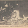 Burning of the police patrol at Fifteenth and Farnam streets
