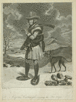 Captain Cartwright visiting his fox-traps.