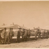 Convicts carrying beam for lighter (67).