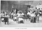 A class in millinery
