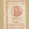 Charles I, king of England.