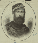 Charles XV, king of Sweden and Norway.
