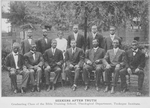 Seekers after truth; Graduating class of the Bible Training School; Theological Department, Tuskegee Institute.