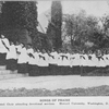 Songs of Praise; Vested Choir attending devotional services, Howard University, Washington, D.C.