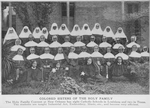 Colored Sisters of the Holy Family; The Holy Family Convent at New Orleans has eight Catholic Schools in Louisiana and two in Texas. The students are taught Industrial Art, Embroidery; Music, etc., and become very efficient.
