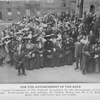 For the advancement of the race; The Fourth Annual Conference of the National Association for the Advancement of Colored People, at Chicago; In the group are, Jane Addams, Dr. DuBois; Bishop Lee; Dr. C.ED. Bentley, and many other well known men and women.