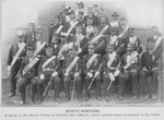 Mystic Shriners; A group of the Mystic Shrine, or Scottish Rite Officers, which includes many prominent in the Order.
