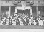 The rising generation; A group of intellectual students comprising the senior class, 1913, Tuskegee Institute.
