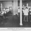 Profession of dental surgery; Students practicing in the Dental Infirmary, prior to taking their degree, Howard University, Washington, D.C.
