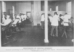 Profession of dental surgery; Students practicing in the Dental Infirmary, prior to taking their degree, Howard University, Washington, D.C.