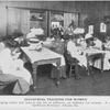 Industrial training for women; Developing talent and taste in the art of millinery, an industry for women; a class at Spellmans Seminary, Atlanta, Ga.