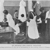 An artistic and useful vocation; A class receiving instructions in the art of dressmaking in the training school at Hampton Institute.